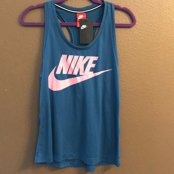 nike logo tank